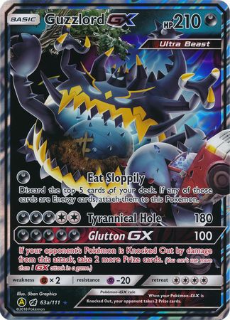 Guzzlord GX (63a/111) (Jumbo Card) [Sun & Moon: Crimson Invasion] | I Want That Stuff Brandon