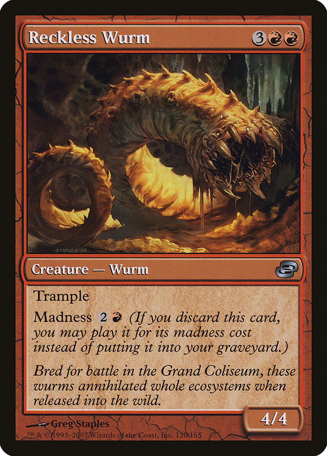 Reckless Wurm [Planar Chaos] | I Want That Stuff Brandon