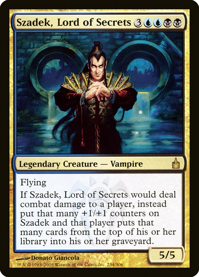 Szadek, Lord of Secrets [Ravnica: City of Guilds] | I Want That Stuff Brandon