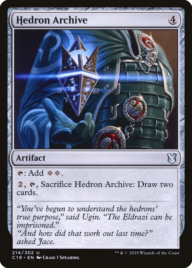 Hedron Archive [Commander 2019] | I Want That Stuff Brandon