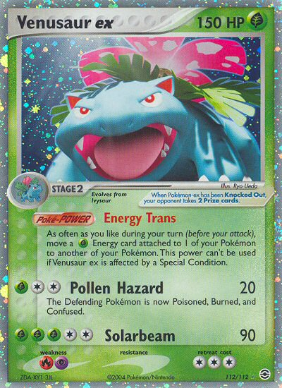 Venusaur ex (112/112) [EX: FireRed & LeafGreen] | I Want That Stuff Brandon