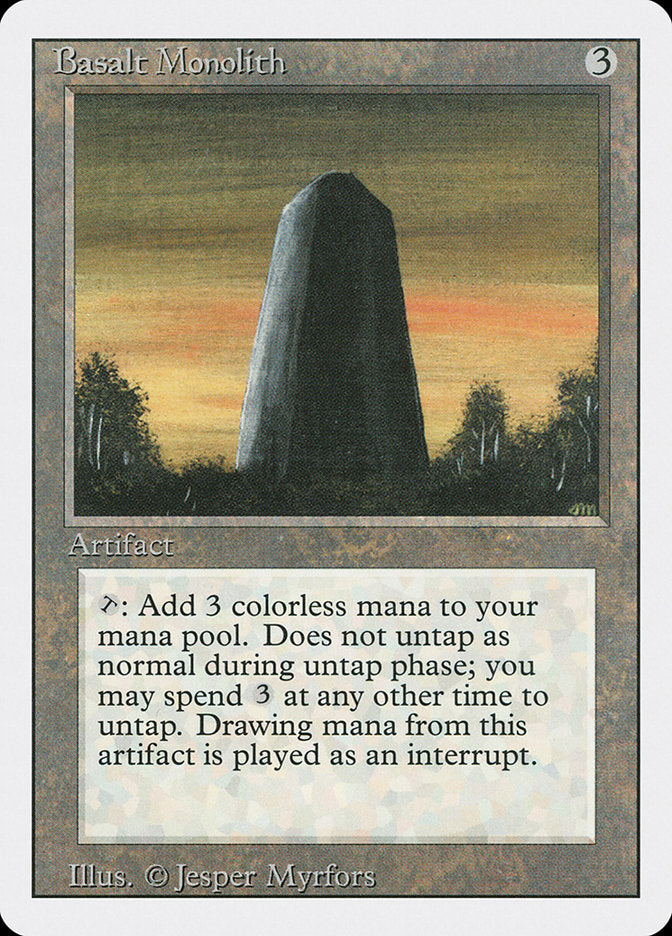 Basalt Monolith [Revised Edition] | I Want That Stuff Brandon