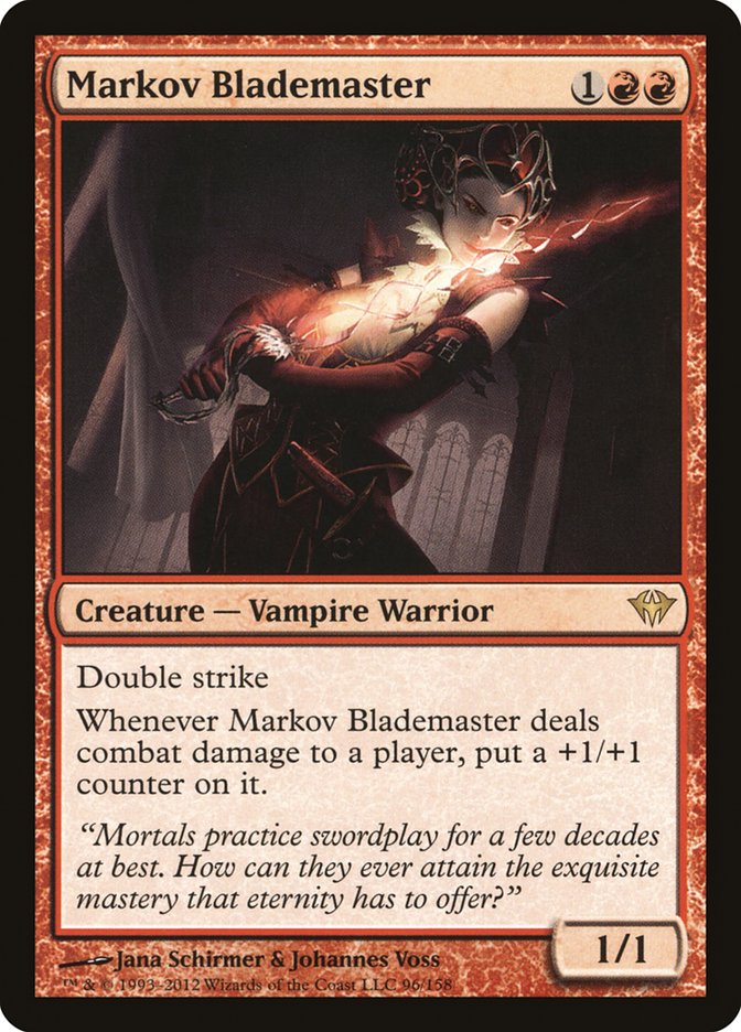 Markov Blademaster [Dark Ascension] | I Want That Stuff Brandon