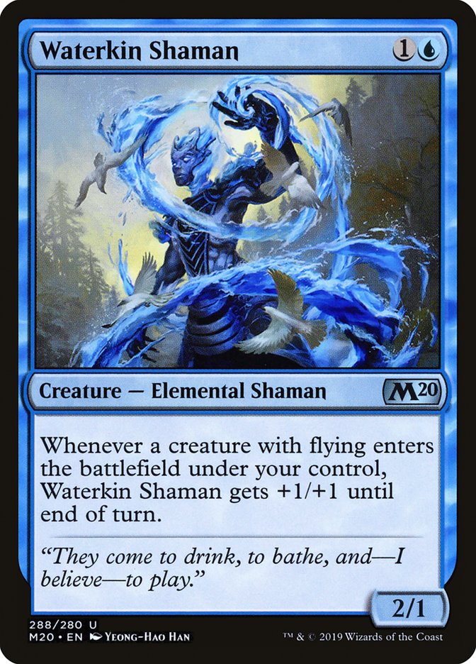 Waterkin Shaman [Core Set 2020] | I Want That Stuff Brandon