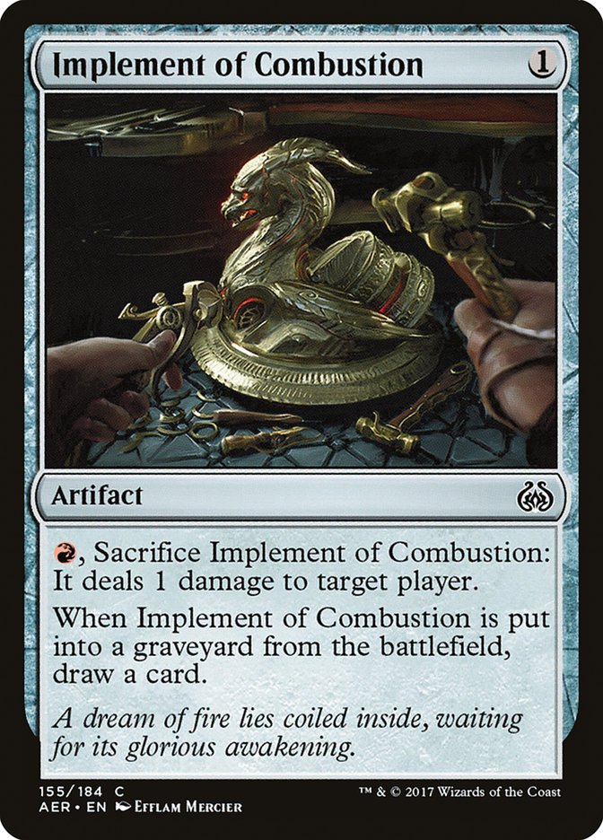 Implement of Combustion [Aether Revolt] | I Want That Stuff Brandon