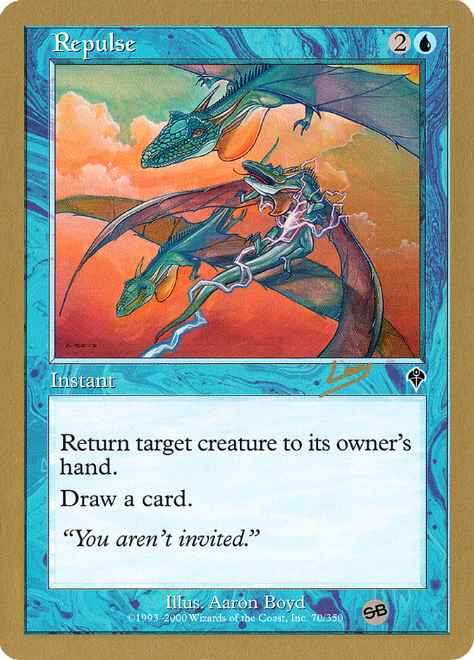 Repulse (Raphael Levy) (SB) [World Championship Decks 2002] | I Want That Stuff Brandon