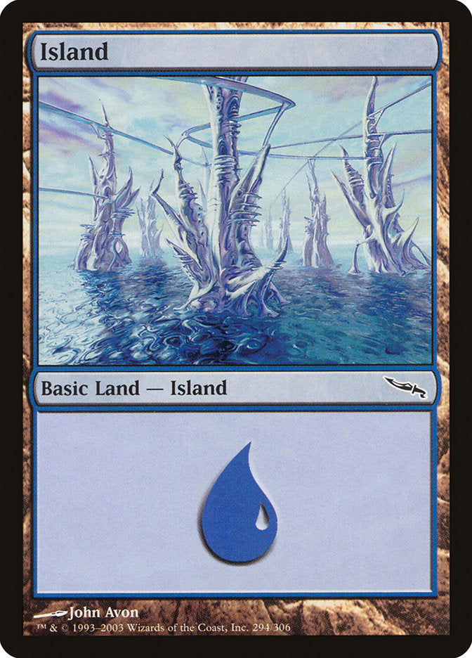 Island (294) [Mirrodin] | I Want That Stuff Brandon