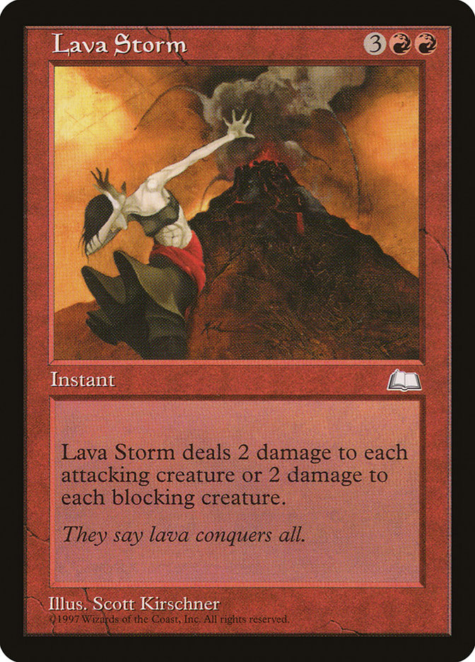 Lava Storm [Weatherlight] | I Want That Stuff Brandon