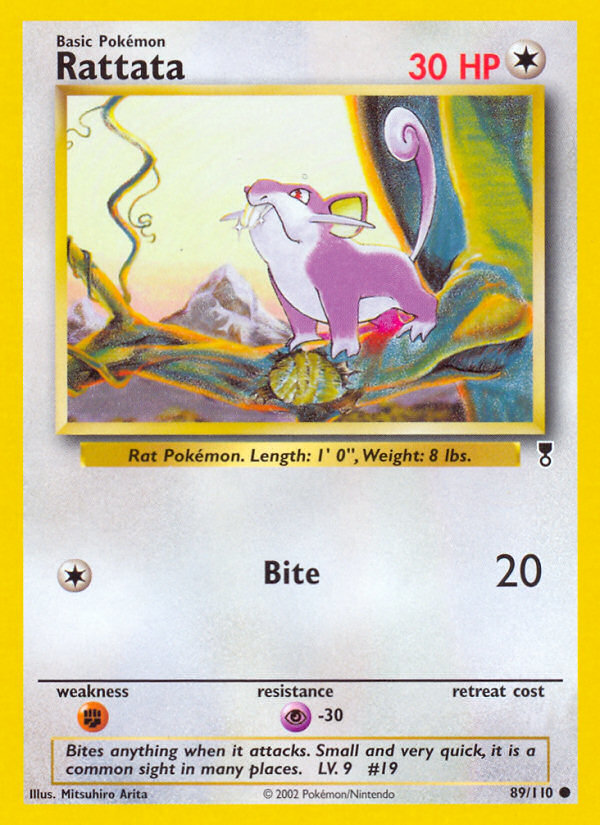 Rattata (89/110) [Legendary Collection] | I Want That Stuff Brandon