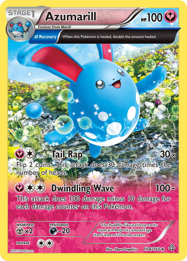 Azumarill (104/160) [XY: Primal Clash] | I Want That Stuff Brandon