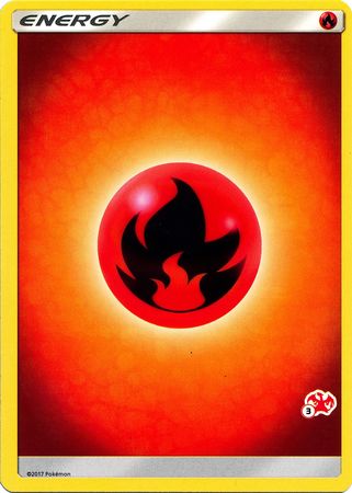 Fire Energy (Charizard Stamp #3) [Battle Academy 2020] | I Want That Stuff Brandon