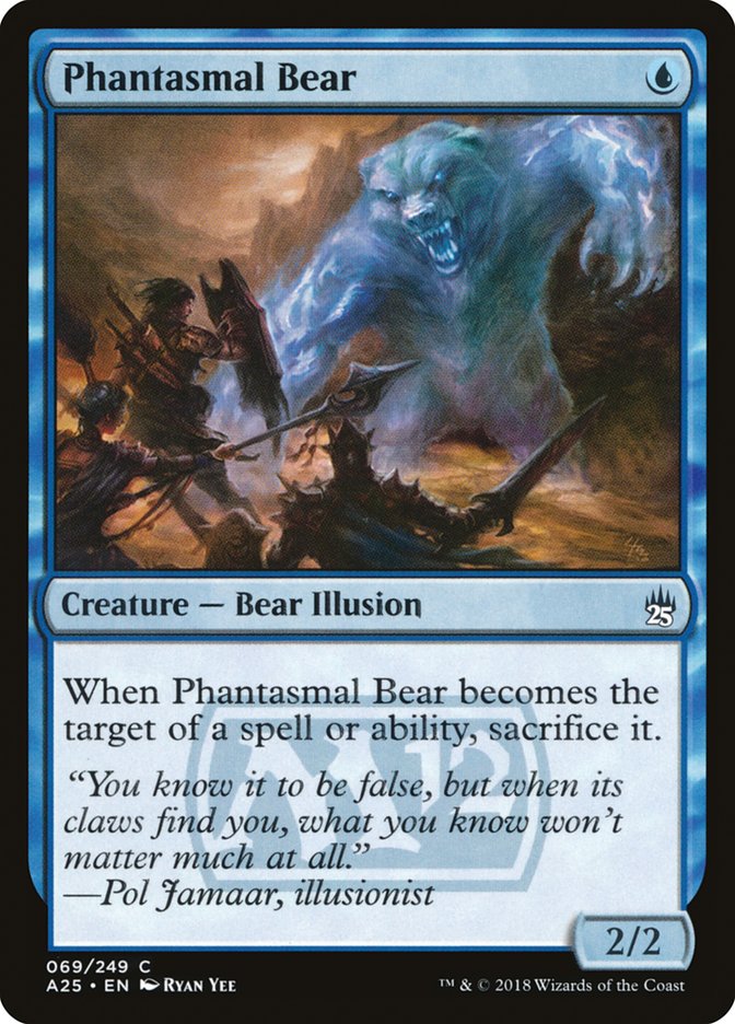 Phantasmal Bear [Masters 25] | I Want That Stuff Brandon