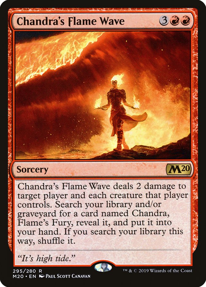 Chandra's Flame Wave [Core Set 2020] | I Want That Stuff Brandon