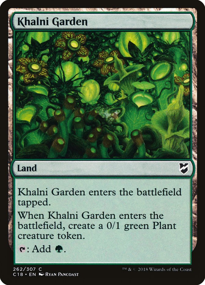 Khalni Garden [Commander 2018] | I Want That Stuff Brandon