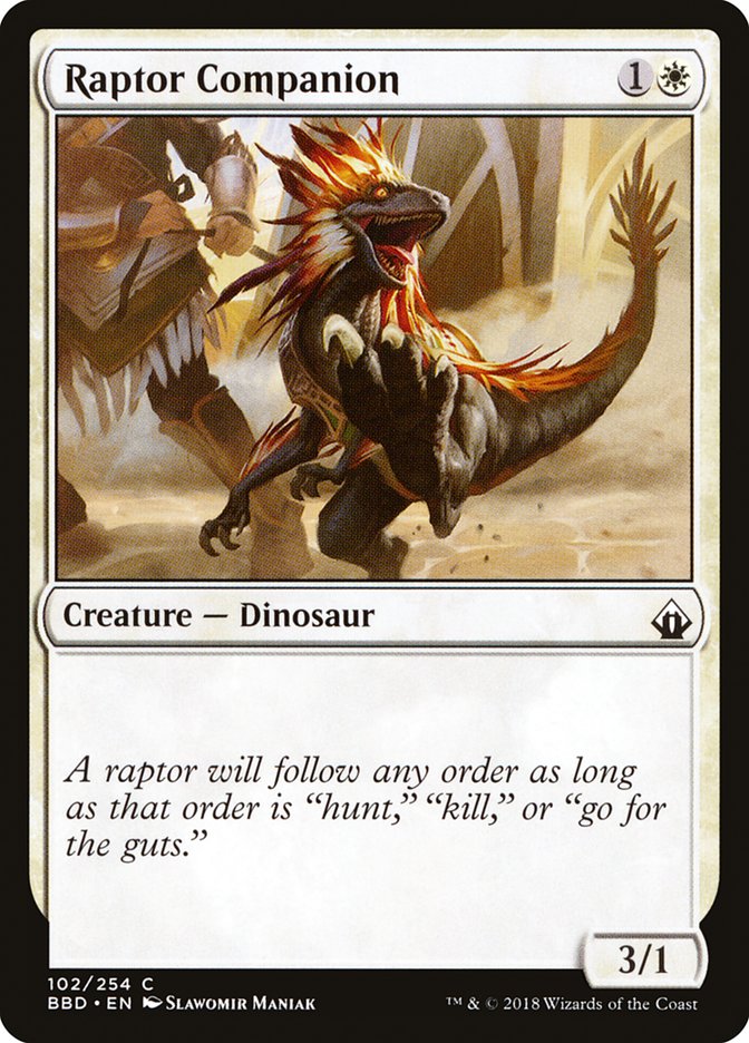 Raptor Companion [Battlebond] | I Want That Stuff Brandon