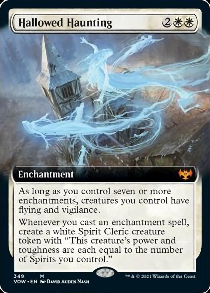 Hallowed Haunting (Extended Art) [Innistrad: Crimson Vow] | I Want That Stuff Brandon