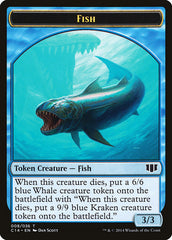 Fish // Zombie (011/036) Double-Sided Token [Commander 2014 Tokens] | I Want That Stuff Brandon