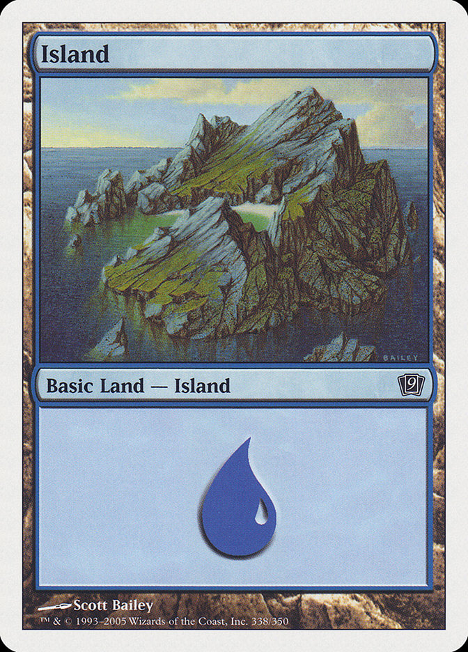 Island (338) [Ninth Edition] | I Want That Stuff Brandon