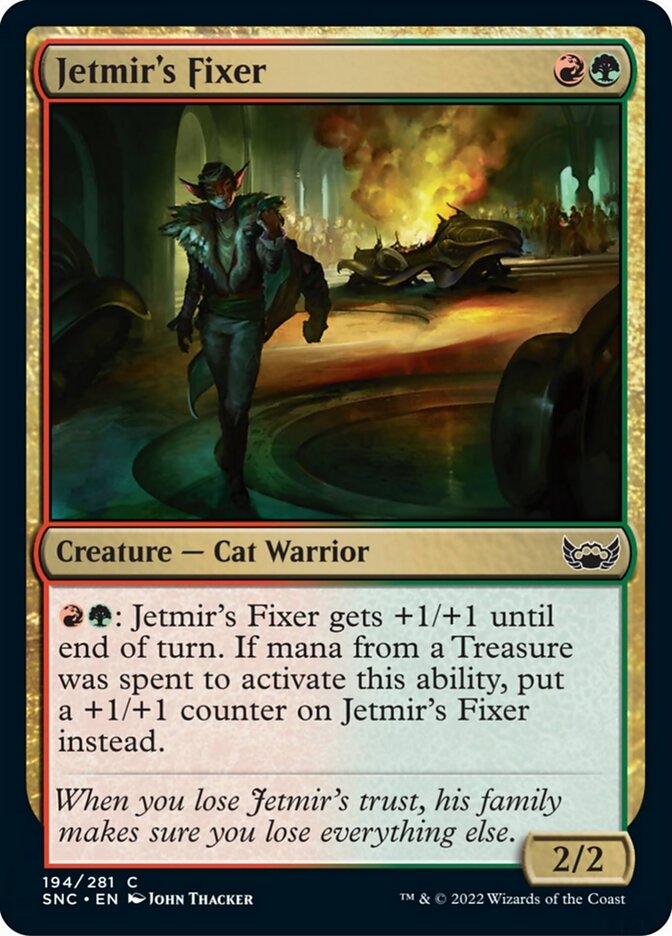 Jetmir's Fixer [Streets of New Capenna] | I Want That Stuff Brandon