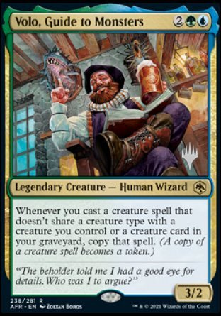 Volo, Guide to Monsters (Promo Pack) [Dungeons & Dragons: Adventures in the Forgotten Realms Promos] | I Want That Stuff Brandon