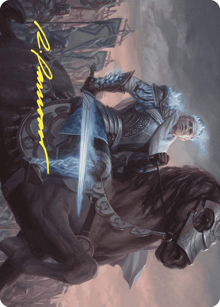 Will, Scion of Peace Art Card (Gold-Stamped Signature) [Wilds of Eldraine Art Series] | I Want That Stuff Brandon