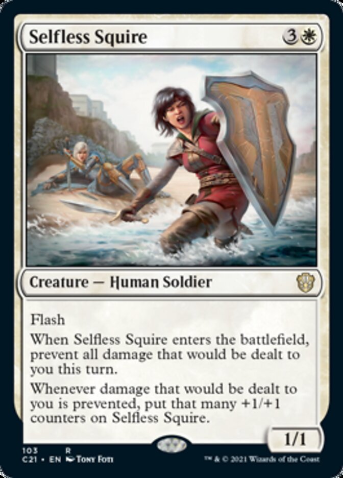 Selfless Squire [Commander 2021] | I Want That Stuff Brandon