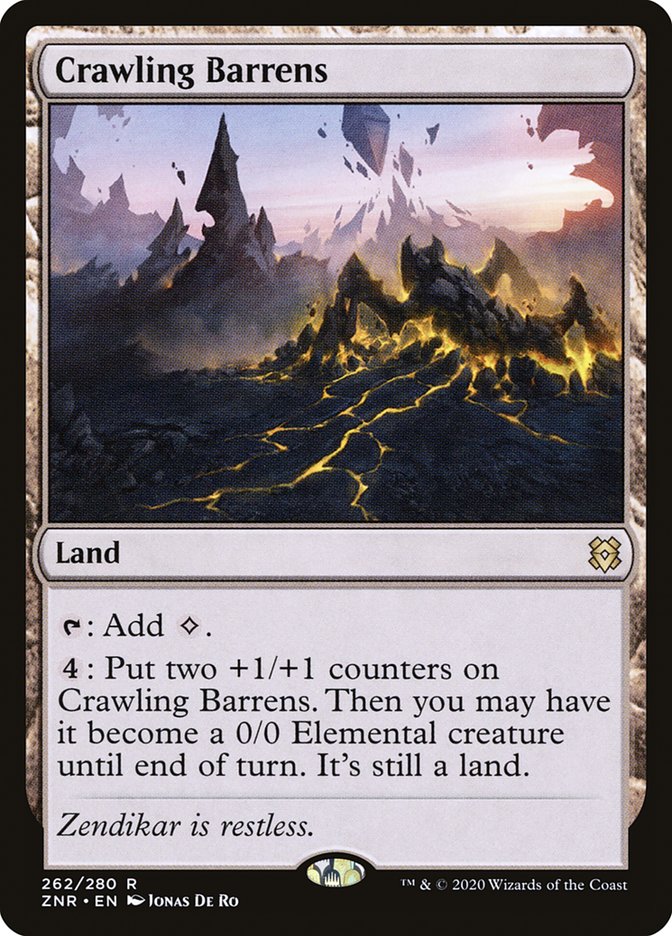 Crawling Barrens [Zendikar Rising] | I Want That Stuff Brandon