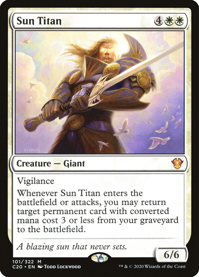 Sun Titan [Commander 2020] | I Want That Stuff Brandon