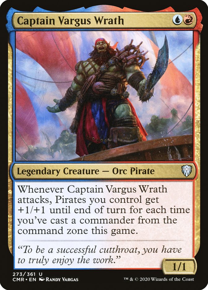 Captain Vargus Wrath [Commander Legends] | I Want That Stuff Brandon