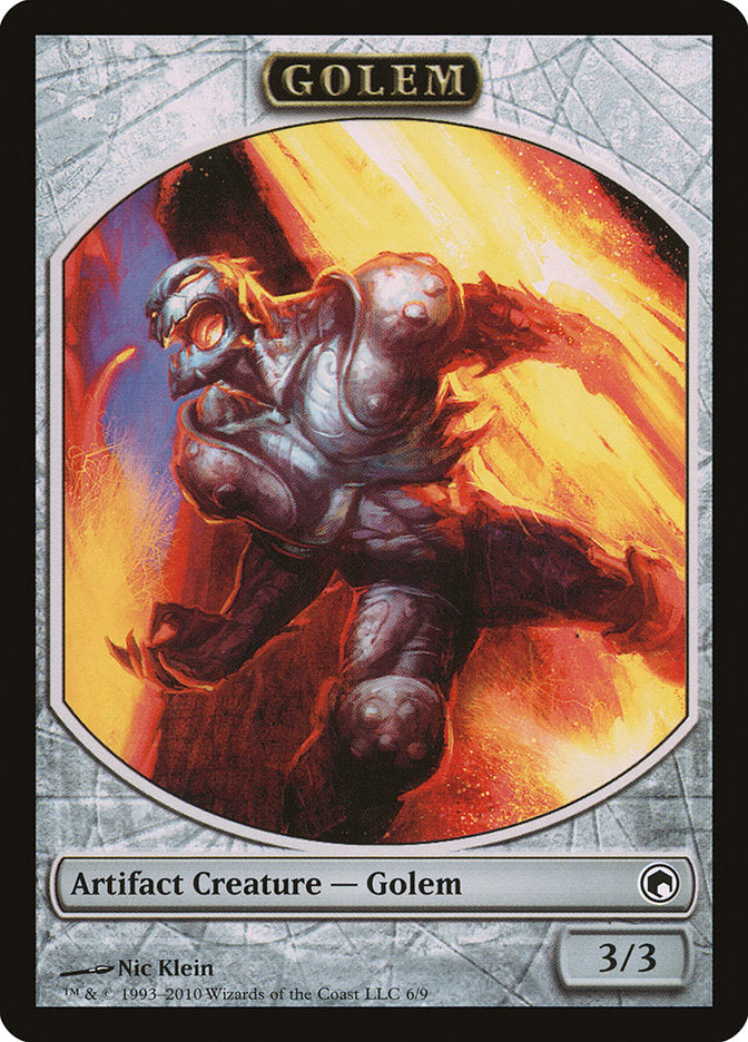 Golem Token [Scars of Mirrodin Tokens] | I Want That Stuff Brandon