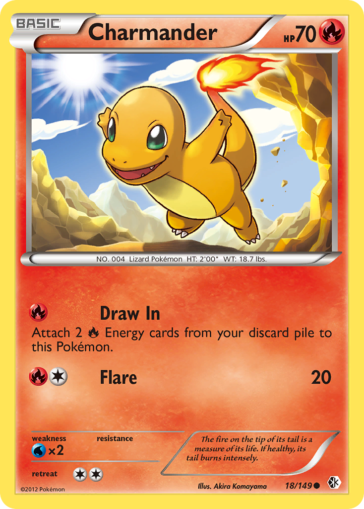 Charmander (18/149) [Black & White: Boundaries Crossed] | I Want That Stuff Brandon