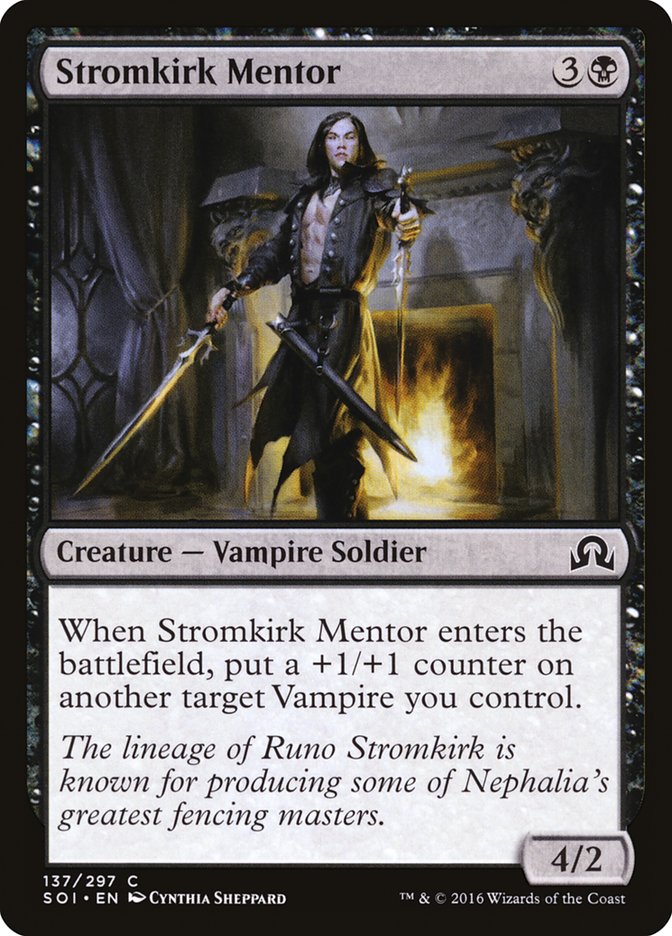 Stromkirk Mentor [Shadows over Innistrad] | I Want That Stuff Brandon