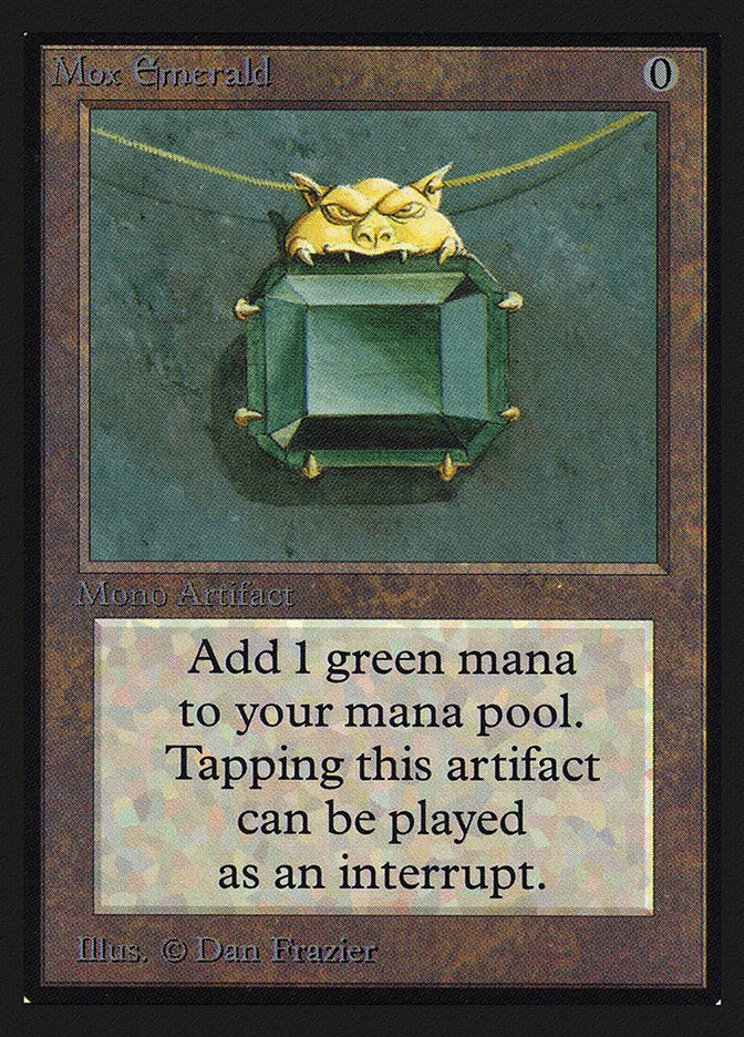 Mox Emerald [International Collectors' Edition] | I Want That Stuff Brandon