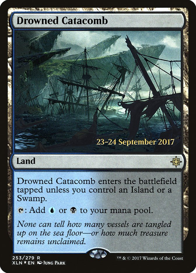 Drowned Catacomb [Ixalan Prerelease Promos] | I Want That Stuff Brandon