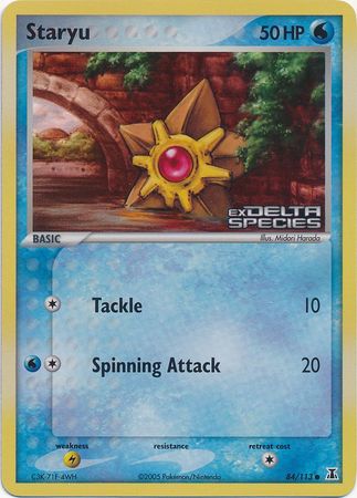 Staryu (84/113) (Stamped) [EX: Delta Species] | I Want That Stuff Brandon