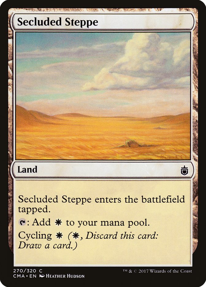 Secluded Steppe [Commander Anthology] | I Want That Stuff Brandon