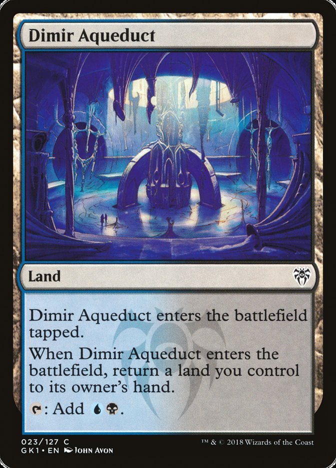 Dimir Aqueduct [Guilds of Ravnica Guild Kit] | I Want That Stuff Brandon