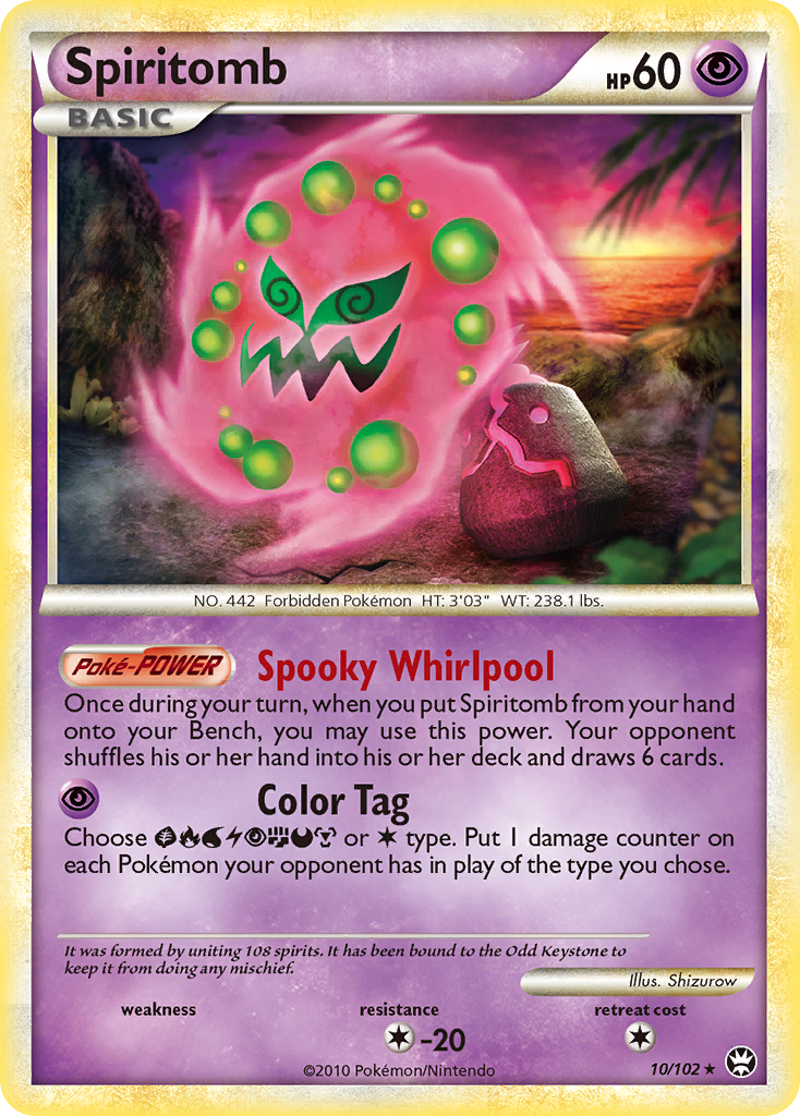 Spiritomb (10/102) [HeartGold & SoulSilver: Triumphant] | I Want That Stuff Brandon