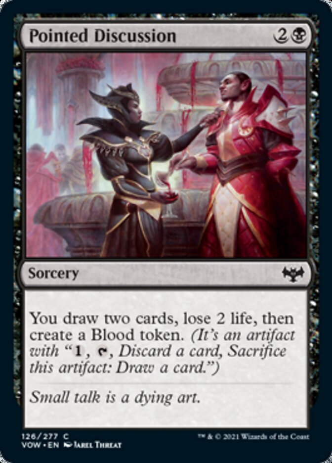 Pointed Discussion [Innistrad: Crimson Vow] | I Want That Stuff Brandon