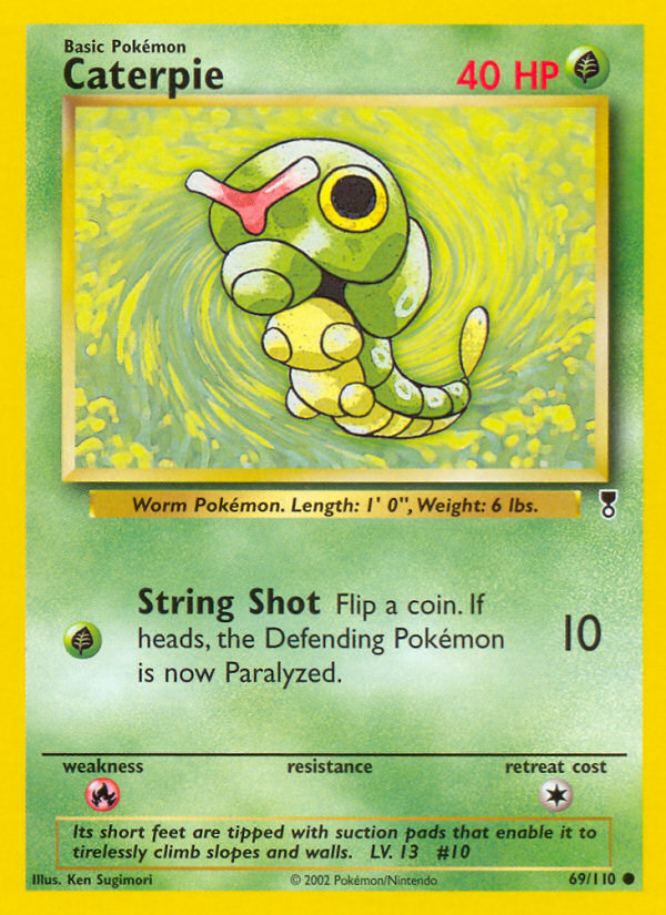 Caterpie (69/110) [Legendary Collection] | I Want That Stuff Brandon