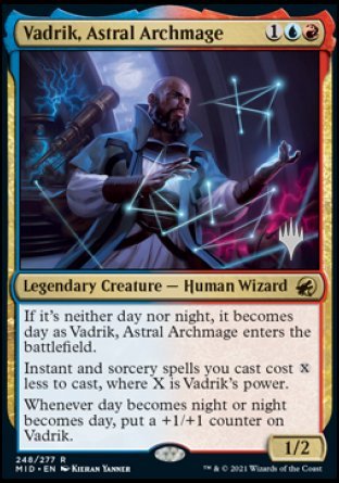 Vadrik, Astral Archmage (Promo Pack) [Innistrad: Midnight Hunt Promos] | I Want That Stuff Brandon