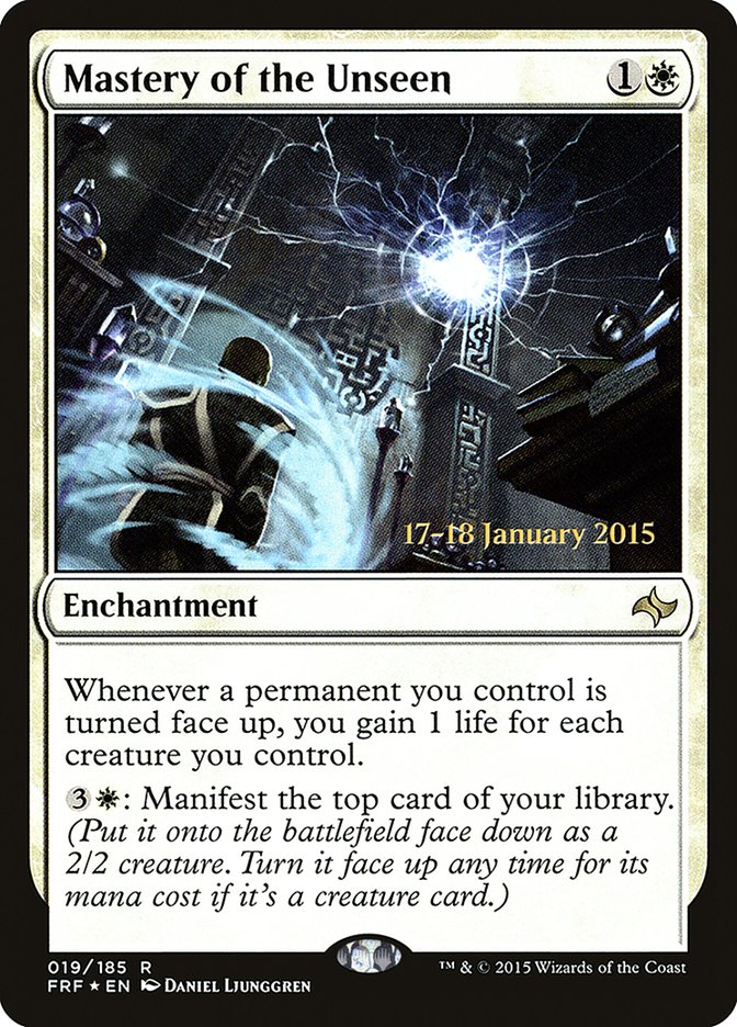 Mastery of the Unseen [Fate Reforged Prerelease Promos] | I Want That Stuff Brandon
