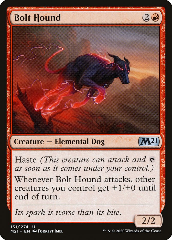 Bolt Hound [Core Set 2021] | I Want That Stuff Brandon