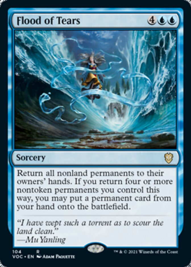 Flood of Tears [Innistrad: Crimson Vow Commander] | I Want That Stuff Brandon