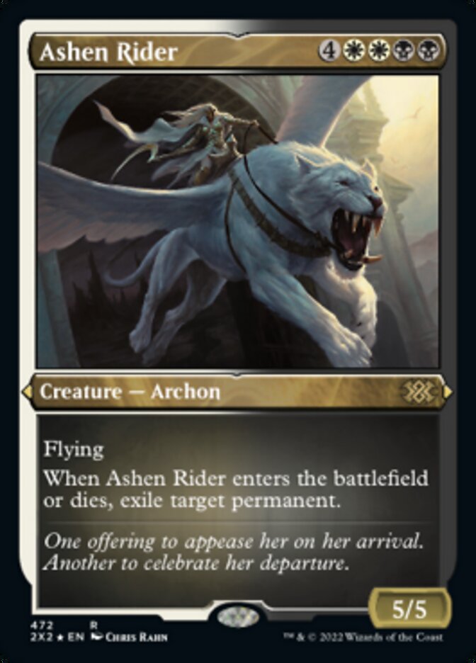 Ashen Rider (Foil Etched) [Double Masters 2022] | I Want That Stuff Brandon
