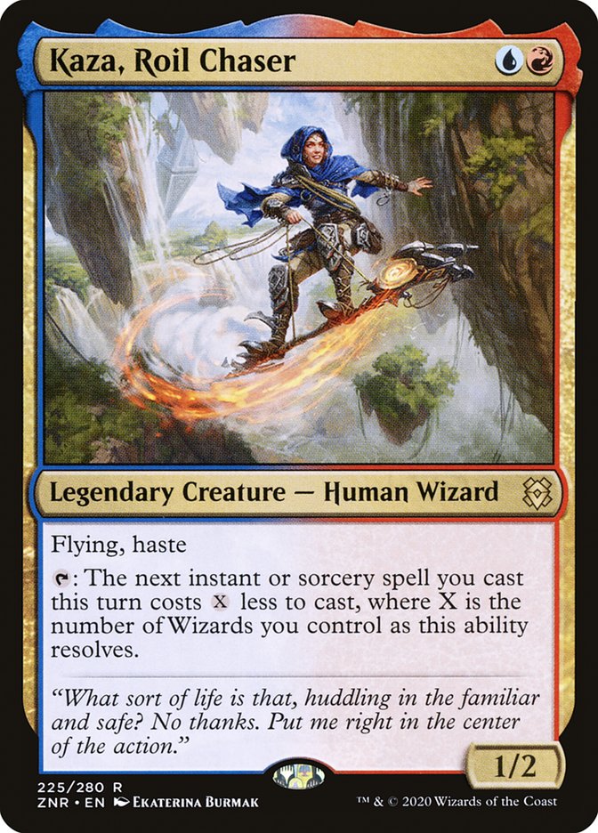 Kaza, Roil Chaser [Zendikar Rising] | I Want That Stuff Brandon