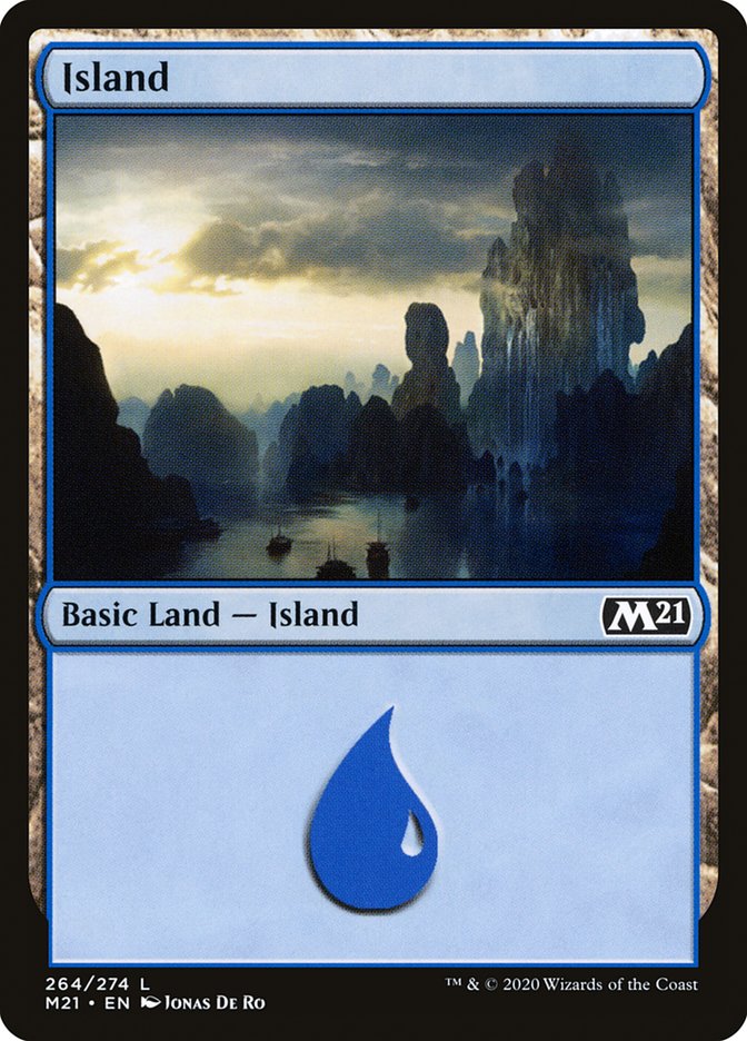 Island (264) [Core Set 2021] | I Want That Stuff Brandon