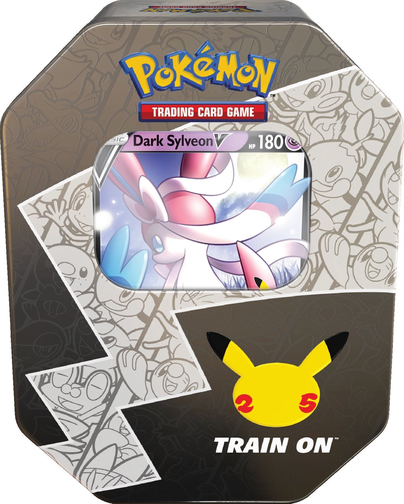 Celebrations: 25th Anniversary - International Tin (Dark Sylveon V) | I Want That Stuff Brandon