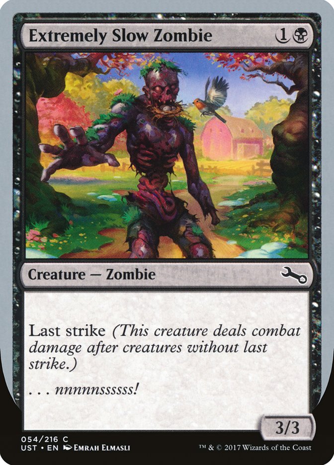Extremely Slow Zombie ("...nnnnnssssss!") [Unstable] | I Want That Stuff Brandon