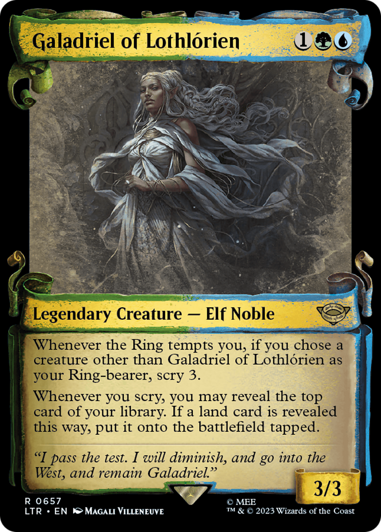 Galadriel of Lothlorien [The Lord of the Rings: Tales of Middle-Earth Showcase Scrolls] | I Want That Stuff Brandon